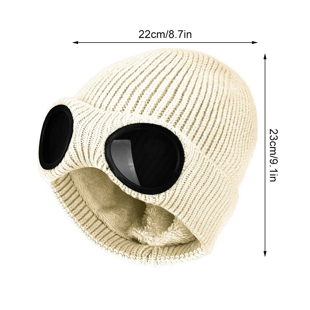 Winter Hat Unisex Knitted Warm Beanie Unisex Outdoor Camping Hiking Skiing Cap Windproof Men Women Colored Hat Beige
Winter Hat Unisex Knitted Warm Beanie Unisex Outdoor Camping Hiking Skiing Cap Windproof Men Women Colored Hat Beige