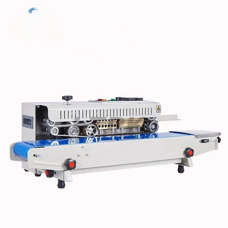 

FR900 Automatic Horizontal Continuous Plastic film Bag heat sealer sealing machine Heat Hand Sealer Bag Closing Machine price