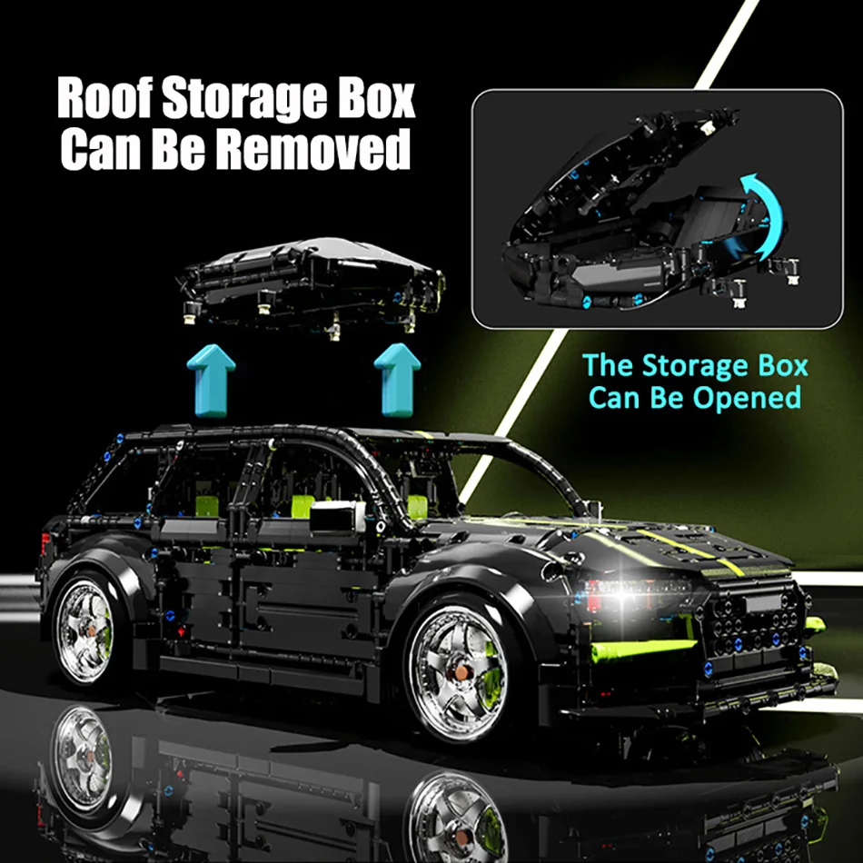 High-tech Expert 2896pcs Audied RS6 Touring Car Model Building Blocks MOC City Sport Car Travel SUV Vehicle Bricks Toys For Kids High-tech Expert 2896pcs Audied RS6 Touring Car Model Building Blocks MOC City Sport Car Travel SUV Vehicle Bricks Toys For Kids