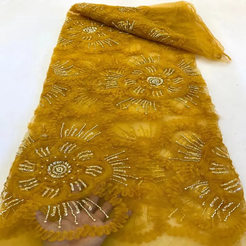 Embroidery African Lace Bridal High Quality Beads French Tulle Lace Fabric Wedding TS2527
Embroidery African Lace Bridal High Quality Beads French Tulle Lace Fabric Wedding TS2527