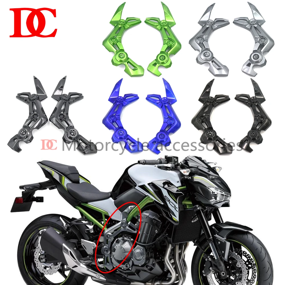 Аксессуары для мотоциклов ABS Защитная крышка рамы Обтекатели боковой панели защитный комплект для Z900 Z 900 2017 2018 
Аксессуары для мотоциклов ABS Защитная крышка рамы Обтекатели боковой панели защитный комплект для Z900 Z 900 2017 2018