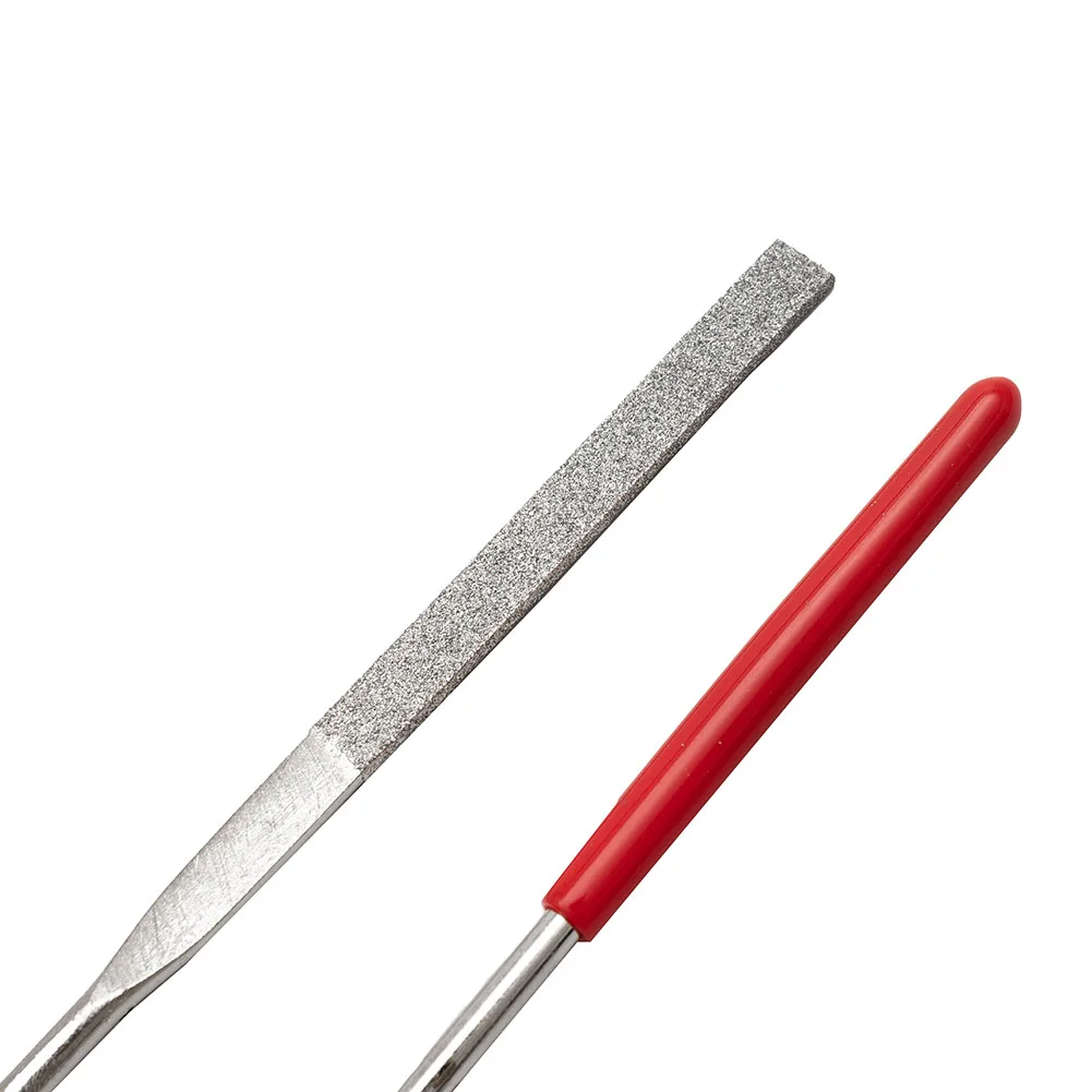 2 PCS Red Handle Non-slip File Needle File Flat Metal Stone Grinding Tools Flat Diamond Needle File Set Hand Tools
2 PCS Red Handle Non-slip File Needle File Flat Metal Stone Grinding Tools Flat Diamond Needle File Set Hand Tools