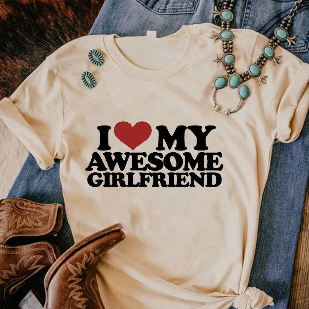 Женские Смешные японские футболки i Love My Girlfriend top с мангой, уличная одежда для девушек y2k
Женские Смешные японские футболки i Love My Girlfriend top с мангой, уличная одежда для девушек y2k