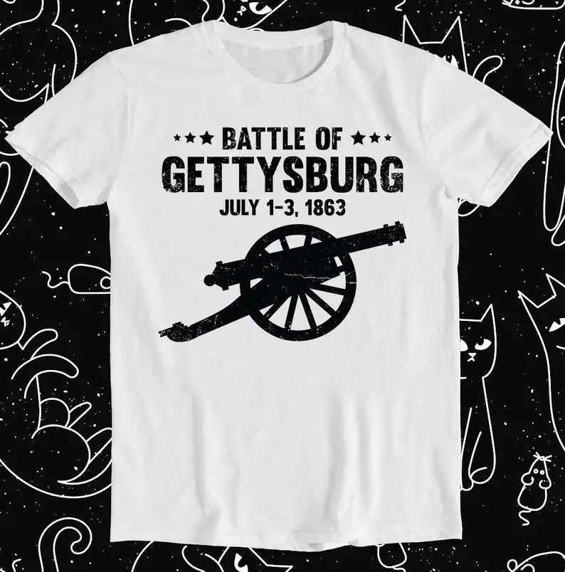 Battle of Gettysburg Civil War Battle Vacation Retro Funny Meme Gift Tee T Shirt 1269
Battle of Gettysburg Civil War Battle Vacation Retro Funny Meme Gift Tee T Shirt 1269