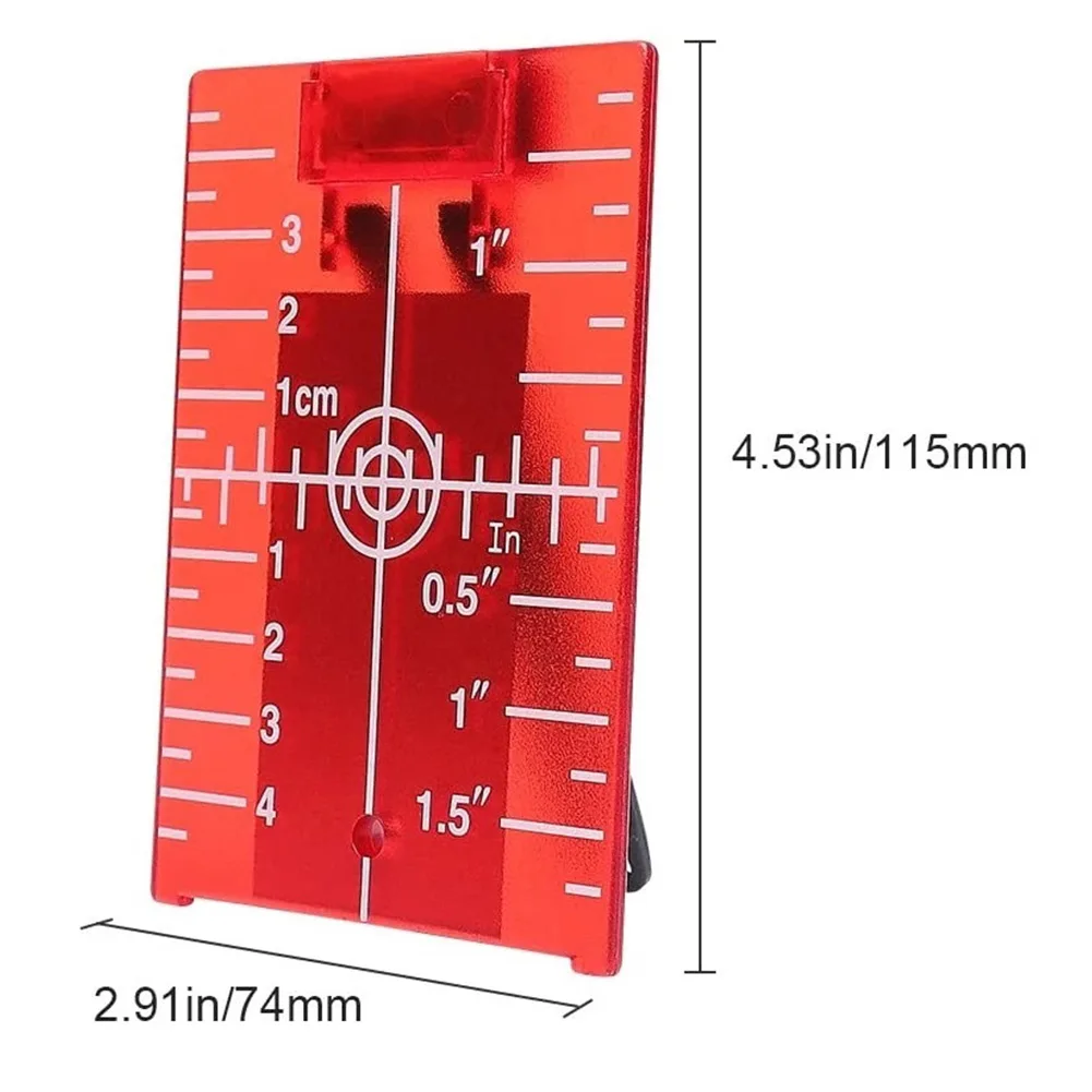 Durable Neweste Top-quality Target Plate Lase Level 1pc Accessories Card For Green Lase Level Plate Red Target
Durable Neweste Top-quality Target Plate Lase Level 1pc Accessories Card For Green Lase Level Plate Red Target