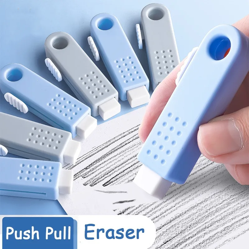 Push Pull Eraser Creative Pencil Rubber For Kids Drawing Writing Wiping Stationery School Supplies
Push Pull Eraser Creative Pencil Rubber For Kids Drawing Writing Wiping Stationery School Supplies