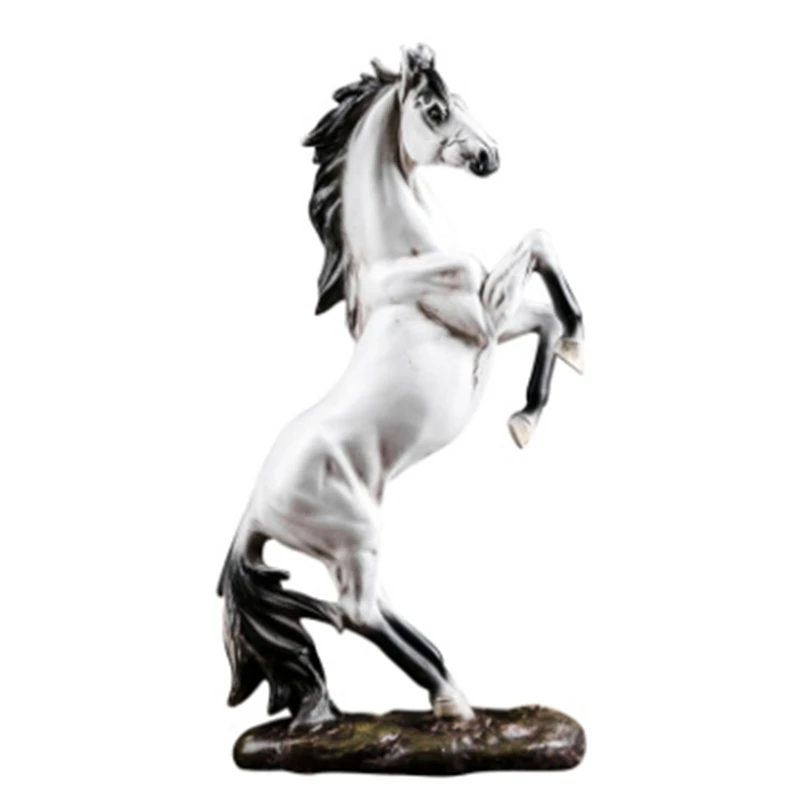 

Статуэтка галипающей лошади для домашнего декора, Современная статуэтка лошади, скульптура, офисное украшение, поделки