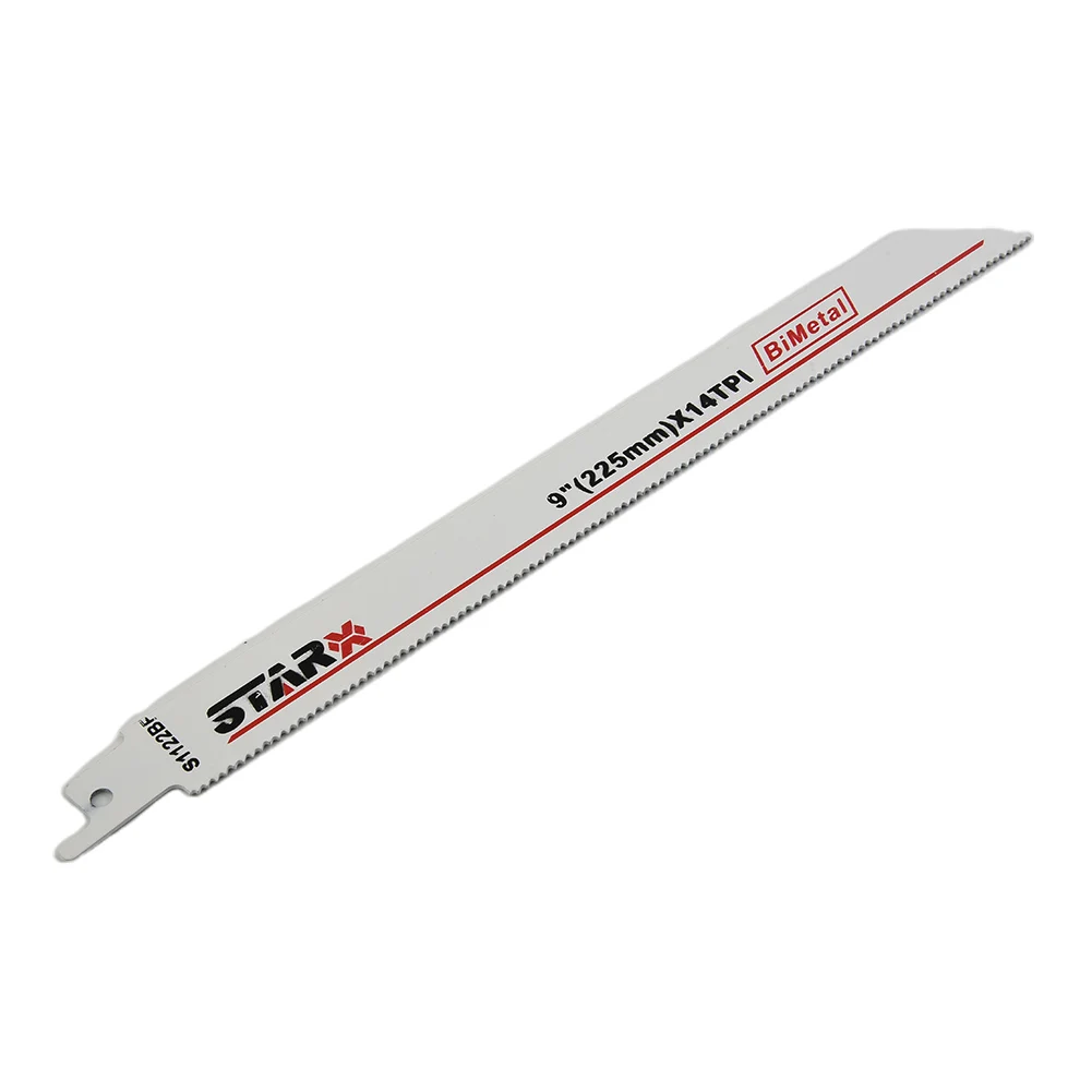 1Pc 9'' BI-Metal Reciprocating Saw Blade Jigsaw Flexible Cutter S1122BF Blade For Wood Pruning Metal Cutting Tools Accessories
1Pc 9'' BI-Metal Reciprocating Saw Blade Jigsaw Flexible Cutter S1122BF Blade For Wood Pruning Metal Cutting Tools Accessories