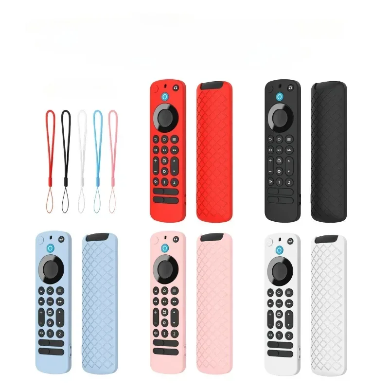 

Protective Silicone Case for Alexa Voice Remote Pro Smart TV Remote Control Cover Dustproof Silicone Remote Protector