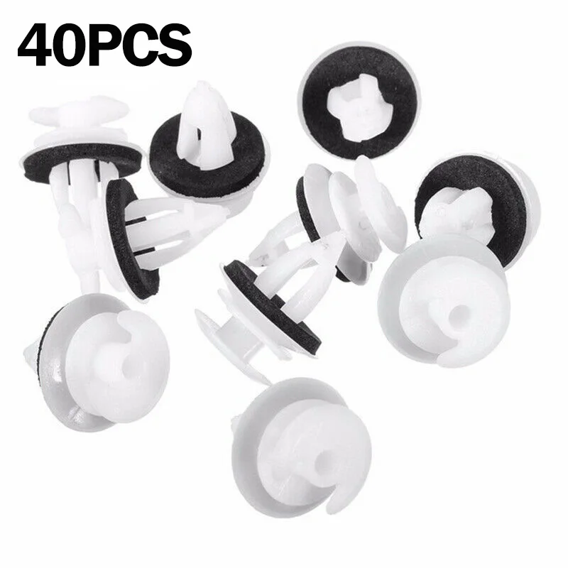 40Pcs Car Clips Washers Vehicle Door Panel Clips 3mm Hole With Seal Ring Plastic Rivet Fastener For BMW E36 E38 E39 E46 X5 M3
40Pcs Car Clips Washers Vehicle Door Panel Clips 3mm Hole With Seal Ring Plastic Rivet Fastener For BMW E36 E38 E39 E46 X5 M3