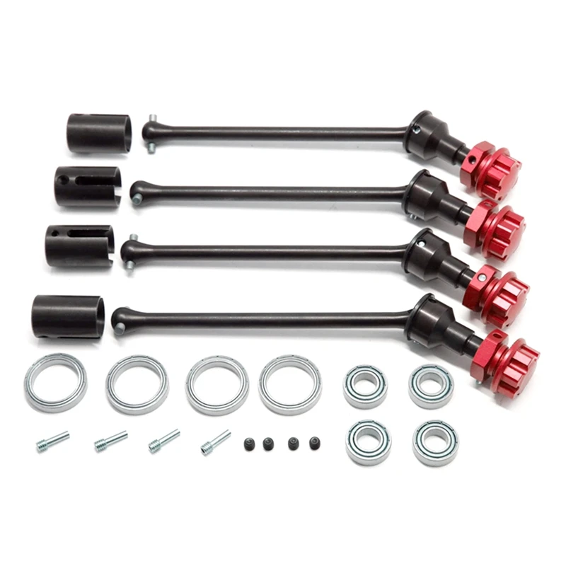 4Pcs 8996X Steel Extended Drive Shaft CVD With Splined Wheel Hex For 1/10 Traxxas MAXX Widemaxx RC Car Parts
4Pcs 8996X Steel Extended Drive Shaft CVD With Splined Wheel Hex For 1/10 Traxxas MAXX Widemaxx RC Car Parts