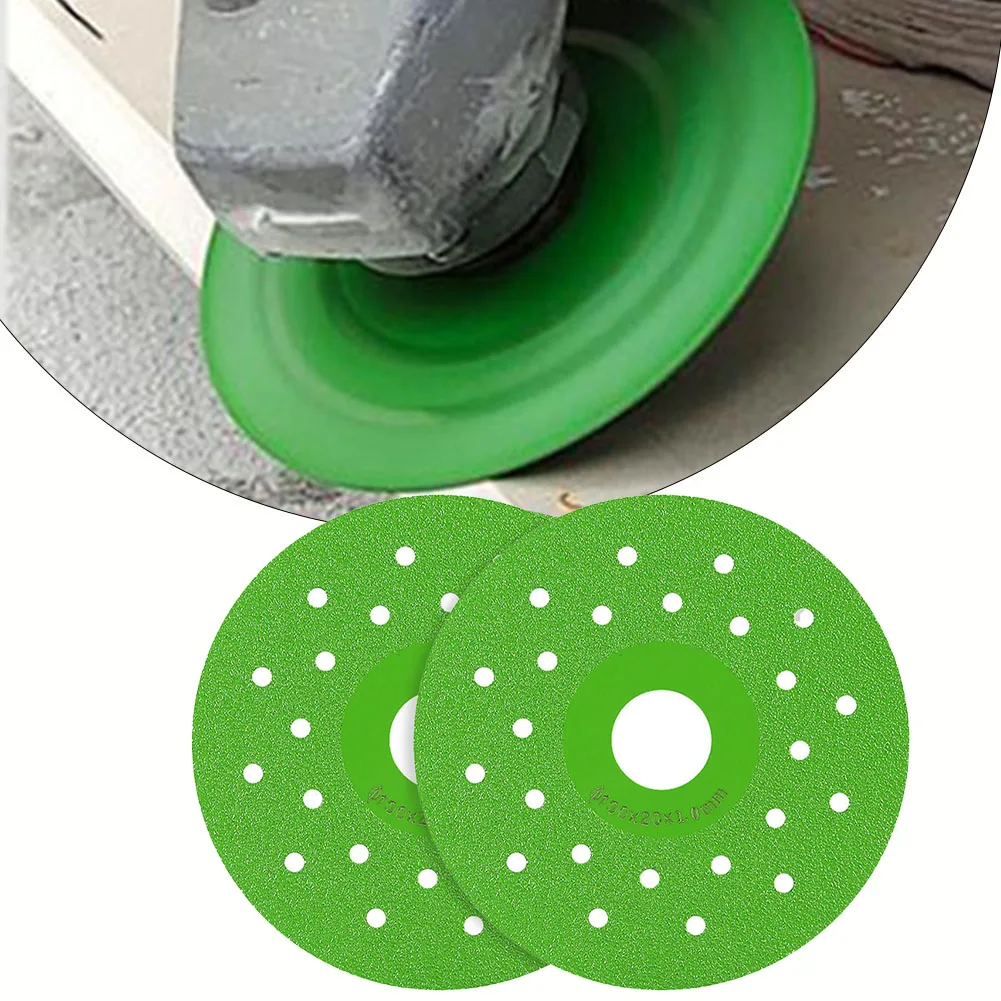 2pcs 4inch Super Thin Cutting Disc For Porcelain Glass Tile Diamond Saw Blade 100*20mm Perforated Rock Plate Cutting Blade
2pcs 4inch Super Thin Cutting Disc For Porcelain Glass Tile Diamond Saw Blade 100*20mm Perforated Rock Plate Cutting Blade