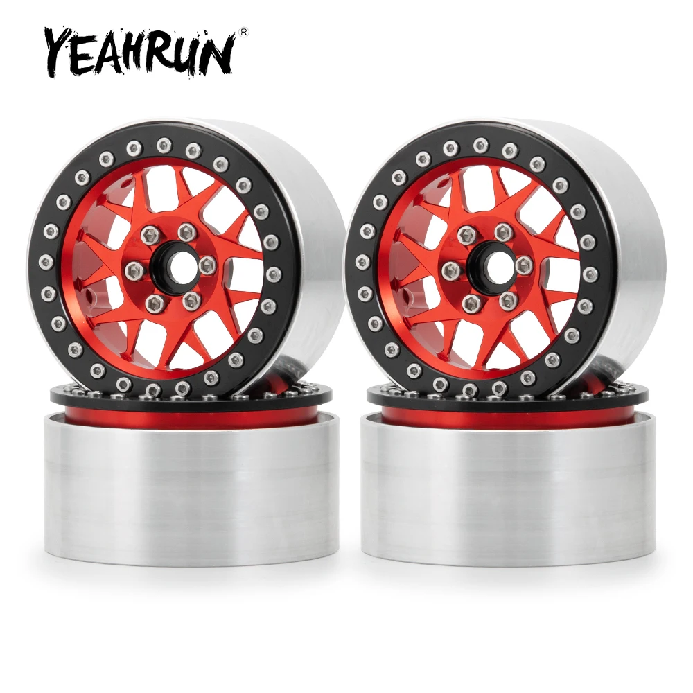 YEAHRUN, металлический сплав, 2,2 дюйма, 35 мм/115 г, ступицы обода колеса для Axial SCX10 Wraith TRX-4 1/10, радиоуправляемая модель автомобиля-гусеницы
YEAHRUN, металлический сплав, 2,2 дюйма, 35 мм/115 г, ступицы обода колеса для Axial SCX10 Wraith TRX-4 1/10, радиоуправляемая модель автомобиля-гусеницы