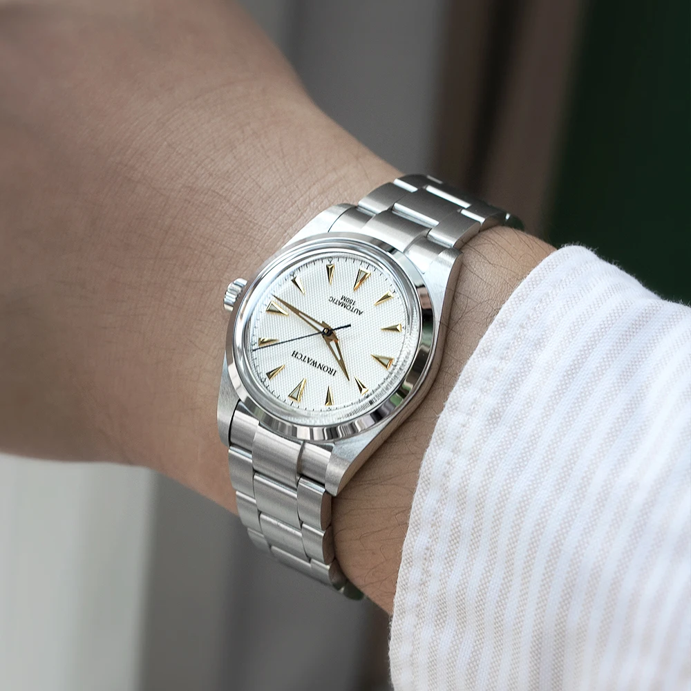 IRONWATCH 37mm Luxury Sport Men's Watches 316L Stainless Steel Diver 10Bar Waterproof Sapphire Automatic Mechanical Movement
IRONWATCH 37mm Luxury Sport Men's Watches 316L Stainless Steel Diver 10Bar Waterproof Sapphire Automatic Mechanical Movement