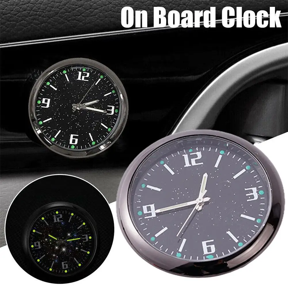 

Luminous Auto Gauge Clock Mini Car Air Vent Quartz Clock With Clip Air Outlet Watch Clock For Styling Waterproof Car Access N7b1