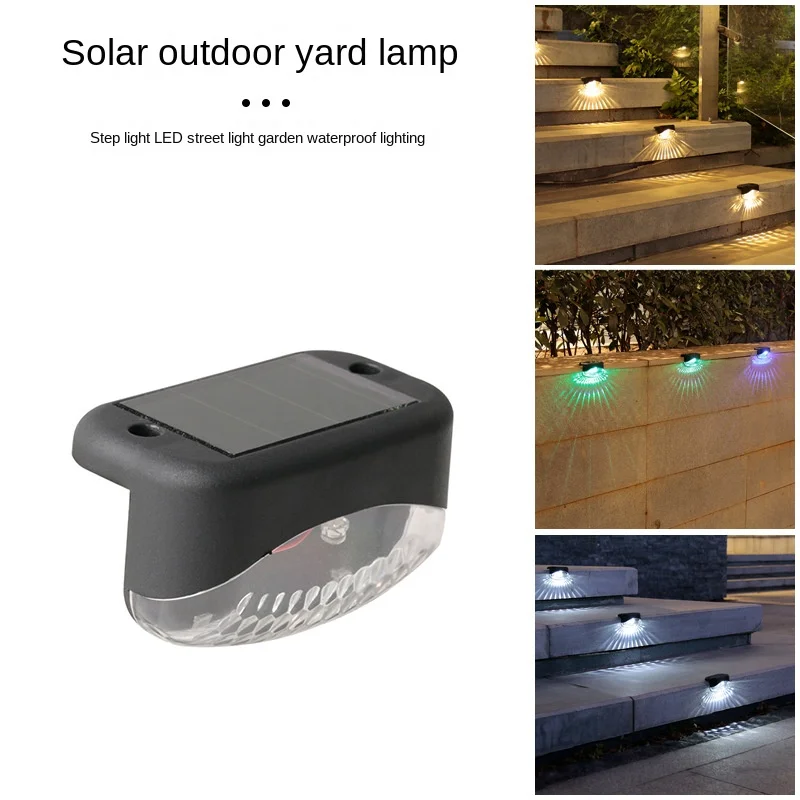 Outdoor Garden Solar Lights Terrace Guardrail Step Light Landscape Lamp Garden Accessories Waterproof LED Solar Stair Light
Outdoor Garden Solar Lights Terrace Guardrail Step Light Landscape Lamp Garden Accessories Waterproof LED Solar Stair Light