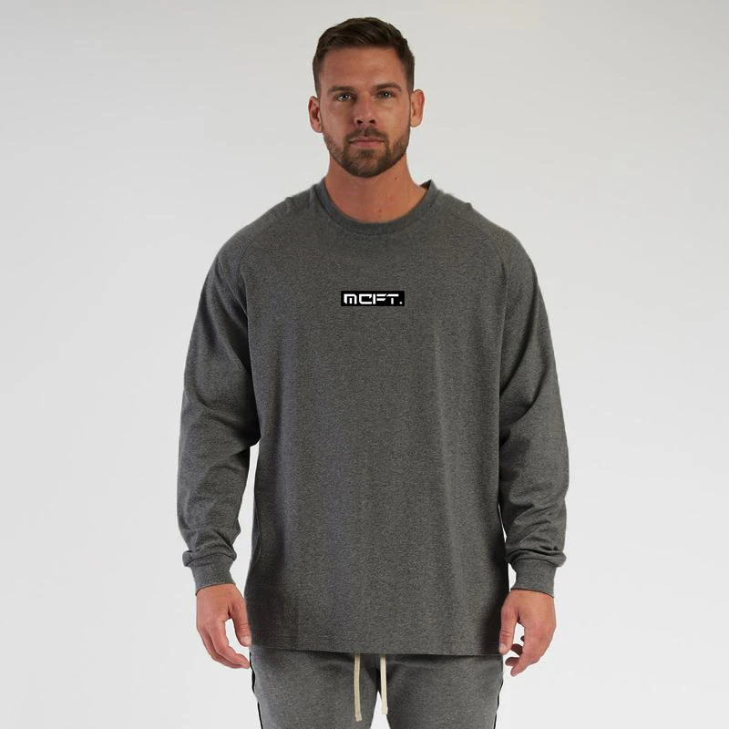 Hot Sale New Autumn Oversized Loose Cotton Breathable T-Shirt Gym Bodybuilding Fitness Casual Long Sleeves Men's Casual Shirts
Hot Sale New Autumn Oversized Loose Cotton Breathable T-Shirt Gym Bodybuilding Fitness Casual Long Sleeves Men's Casual Shirts