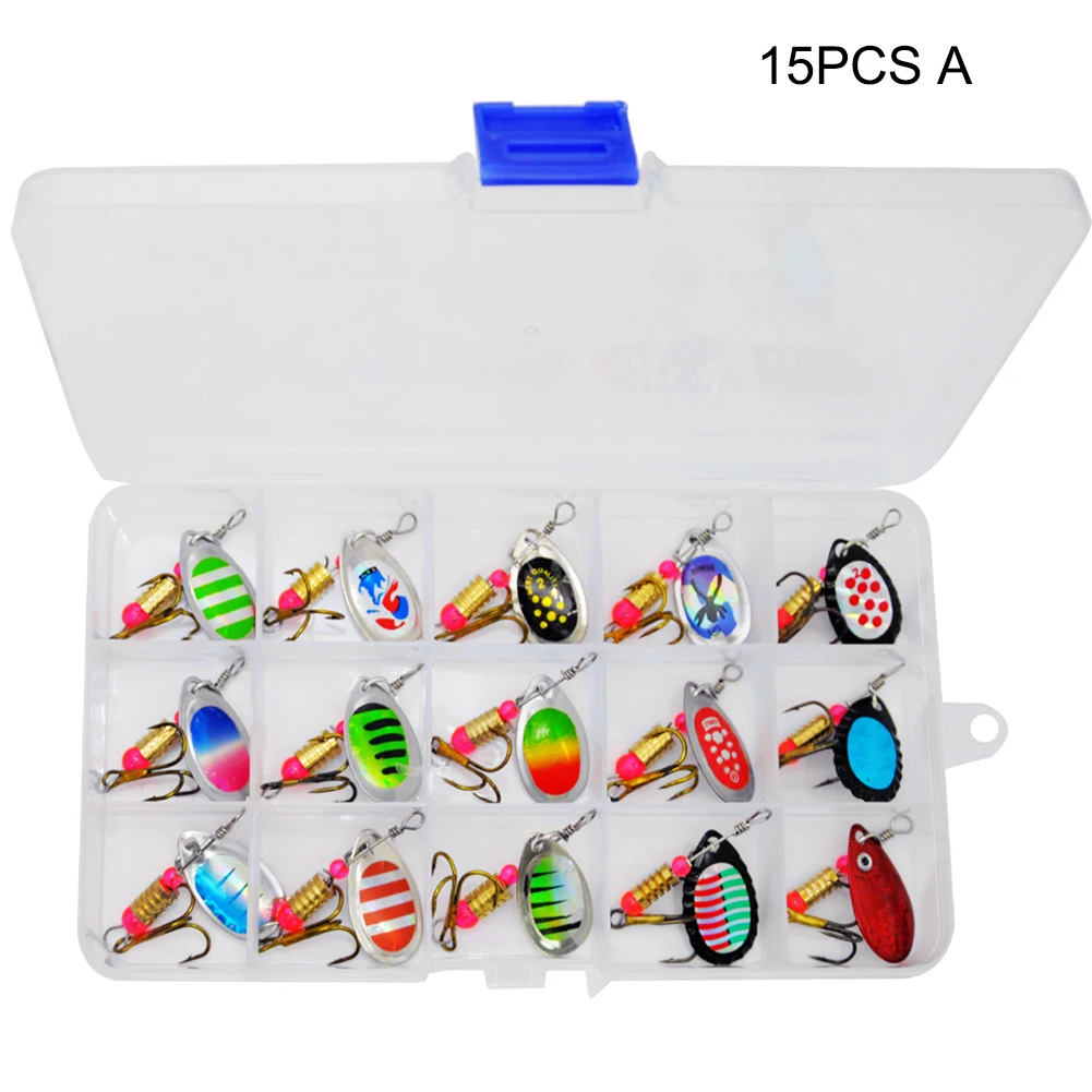 16/30pcs Lure Sequin Suit Metal Pike Crochet Kit Fishing Spinner Bait Artificial For Trout Char Perch Tackle Box Sequins Fishing
16/30pcs Lure Sequin Suit Metal Pike Crochet Kit Fishing Spinner Bait Artificial For Trout Char Perch Tackle Box Sequins Fishing