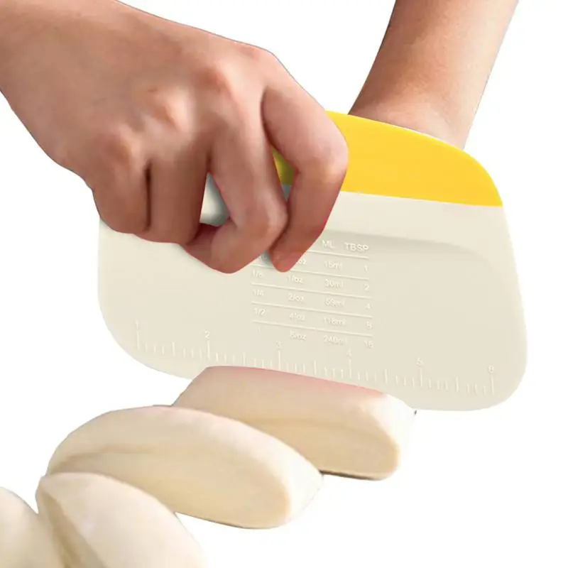 Dough Scraper Pastry Cutters Fondant Dough Scraper Cake Flexible Bowl Scraper Cake Cream Spatula Dough Butter Batter Scraper
Dough Scraper Pastry Cutters Fondant Dough Scraper Cake Flexible Bowl Scraper Cake Cream Spatula Dough Butter Batter Scraper
