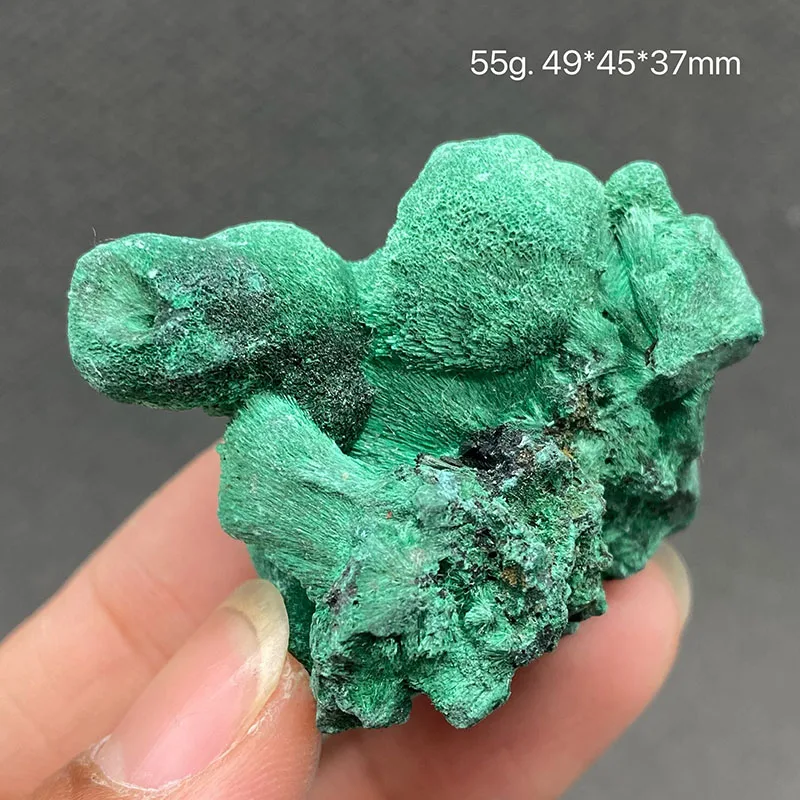 

100% natural Malachite raw stone mineral specimen healing crystal gemstone collection Box size:35*35*35mm