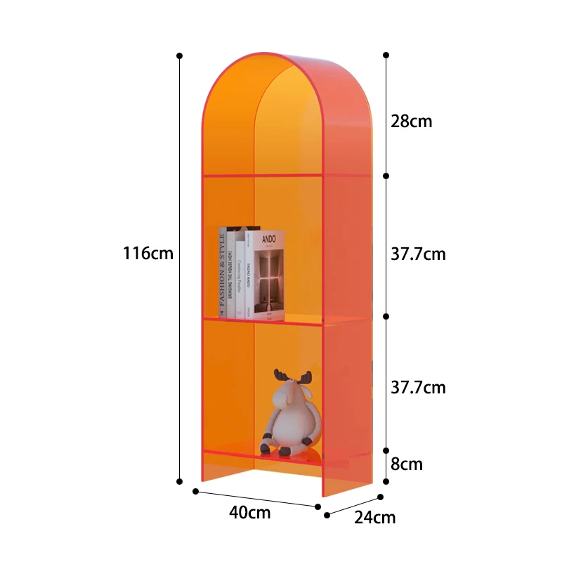 Customized Nordic acrylic bookshelf shelf landing simple children storage cabinet living room
Customized Nordic acrylic bookshelf shelf landing simple children storage cabinet living room