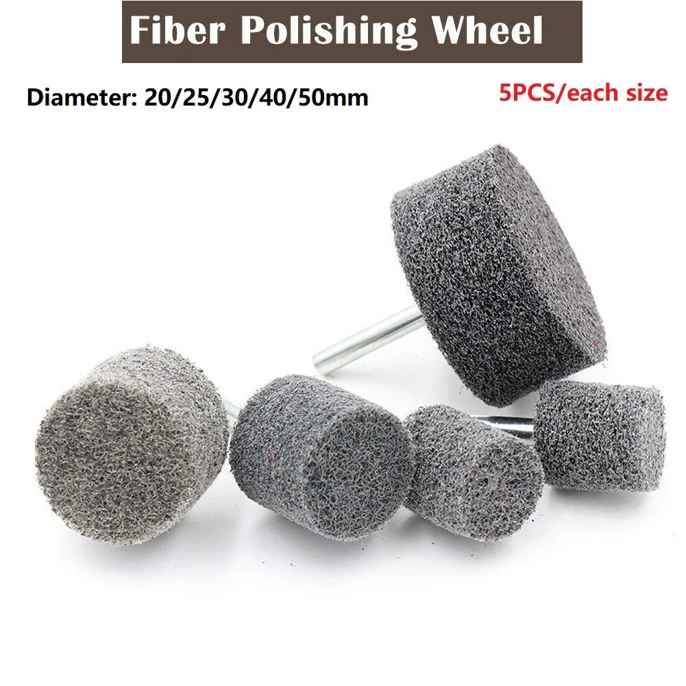 5PCS 20-50mm Nylon Fiber Polishing Wheel Abrasive 6mm Shank For Drill Grinder For Polishing/deburring/cleaning/rust Removal
5PCS 20-50mm Nylon Fiber Polishing Wheel Abrasive 6mm Shank For Drill Grinder For Polishing/deburring/cleaning/rust Removal