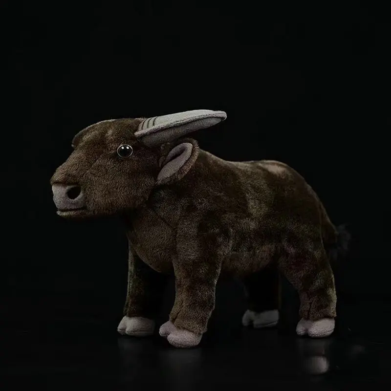 Original Ranch Bubalus Bubalis Animal Soft Cute Simulation Water Buffalo Lifelike Plush Toys Cattle Doll For Kids Halloween Gift
Original Ranch Bubalus Bubalis Animal Soft Cute Simulation Water Buffalo Lifelike Plush Toys Cattle Doll For Kids Halloween Gift