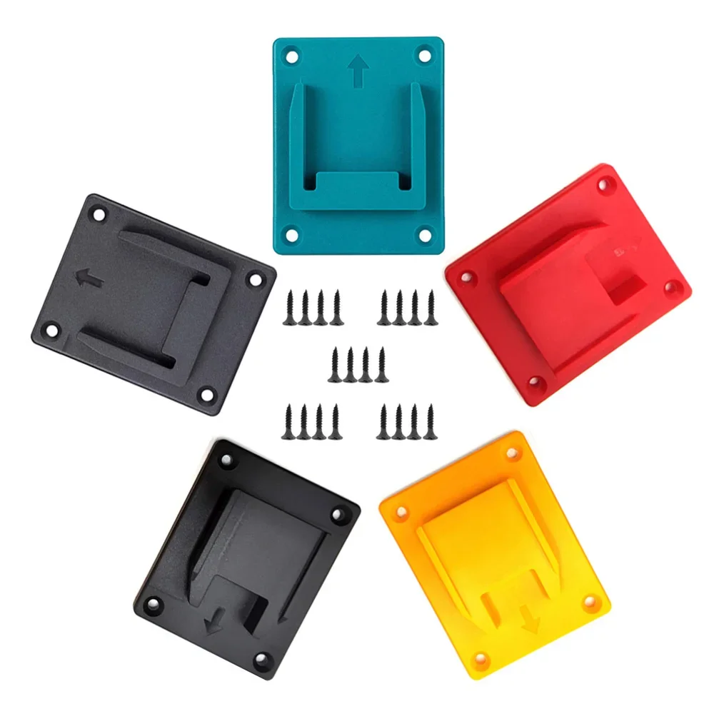 5PCS Tool Mounts Holder Storage Bracket for Makita for Bosch for Dewalt for Milwaukee 18V Li-ion Battery Power Tool Drill Holder
5PCS Tool Mounts Holder Storage Bracket for Makita for Bosch for Dewalt for Milwaukee 18V Li-ion Battery Power Tool Drill Holder