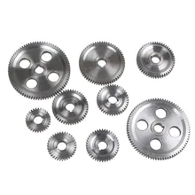 Metal Lathe Gears, Precise Mini Lathe Replacement Gears Including Box Gear Set, Belt Gear For C2 Mini Lathes
Metal Lathe Gears, Precise Mini Lathe Replacement Gears Including Box Gear Set, Belt Gear For C2 Mini Lathes