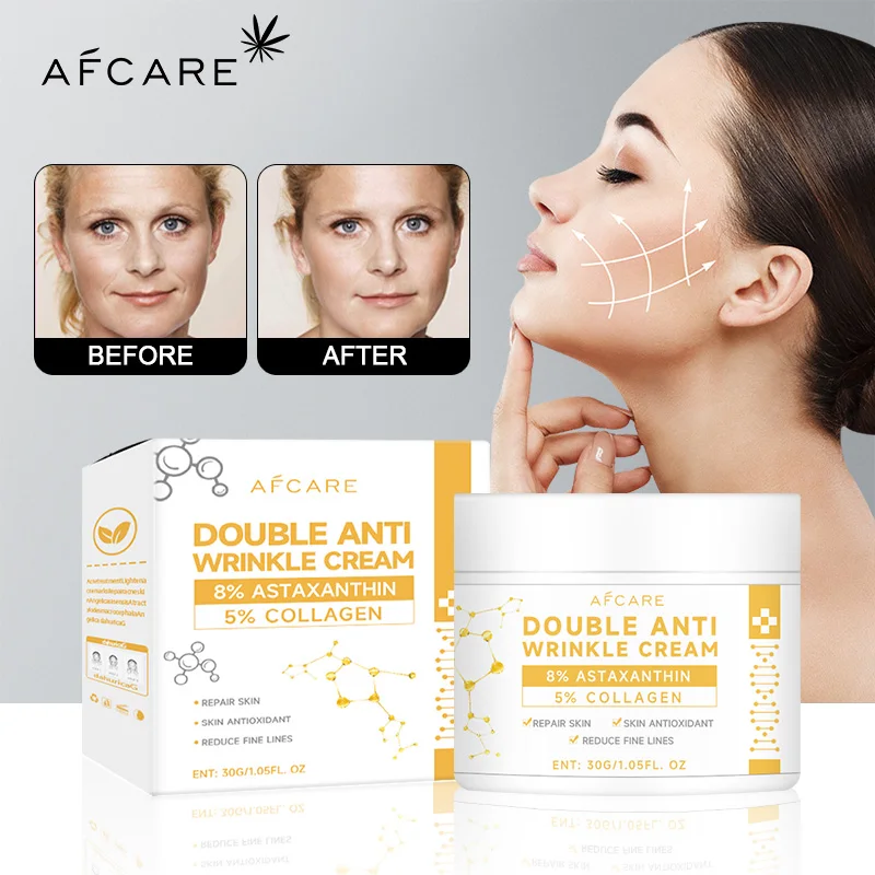 Astaxanthin Collagen Fade Fine Lines Cream Wrinkle Removal Firming Lifting Anti-aging Moisturizing Tighten Beauty Skin Care
Astaxanthin Collagen Fade Fine Lines Cream Wrinkle Removal Firming Lifting Anti-aging Moisturizing Tighten Beauty Skin Care
