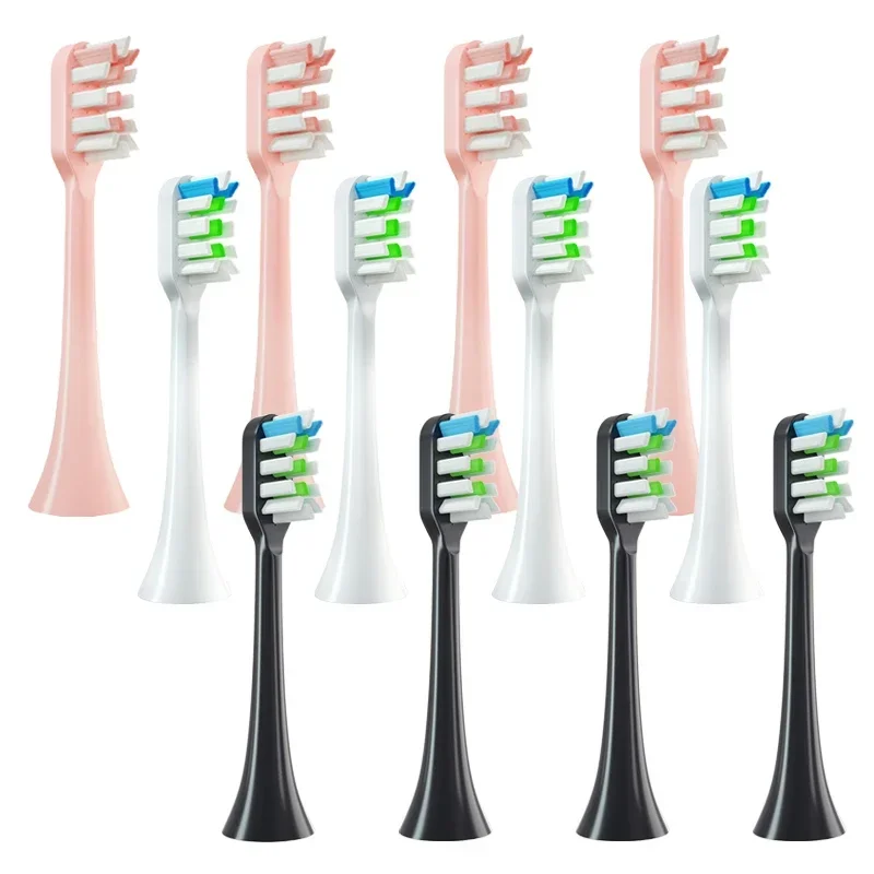 

4pcs/Set Replacement Toothbrush Heads For SOOCAS X3/X3U/X5 Sonic Electric Tooth Clean Nozzle DuPont Replace Smart Dental Brush