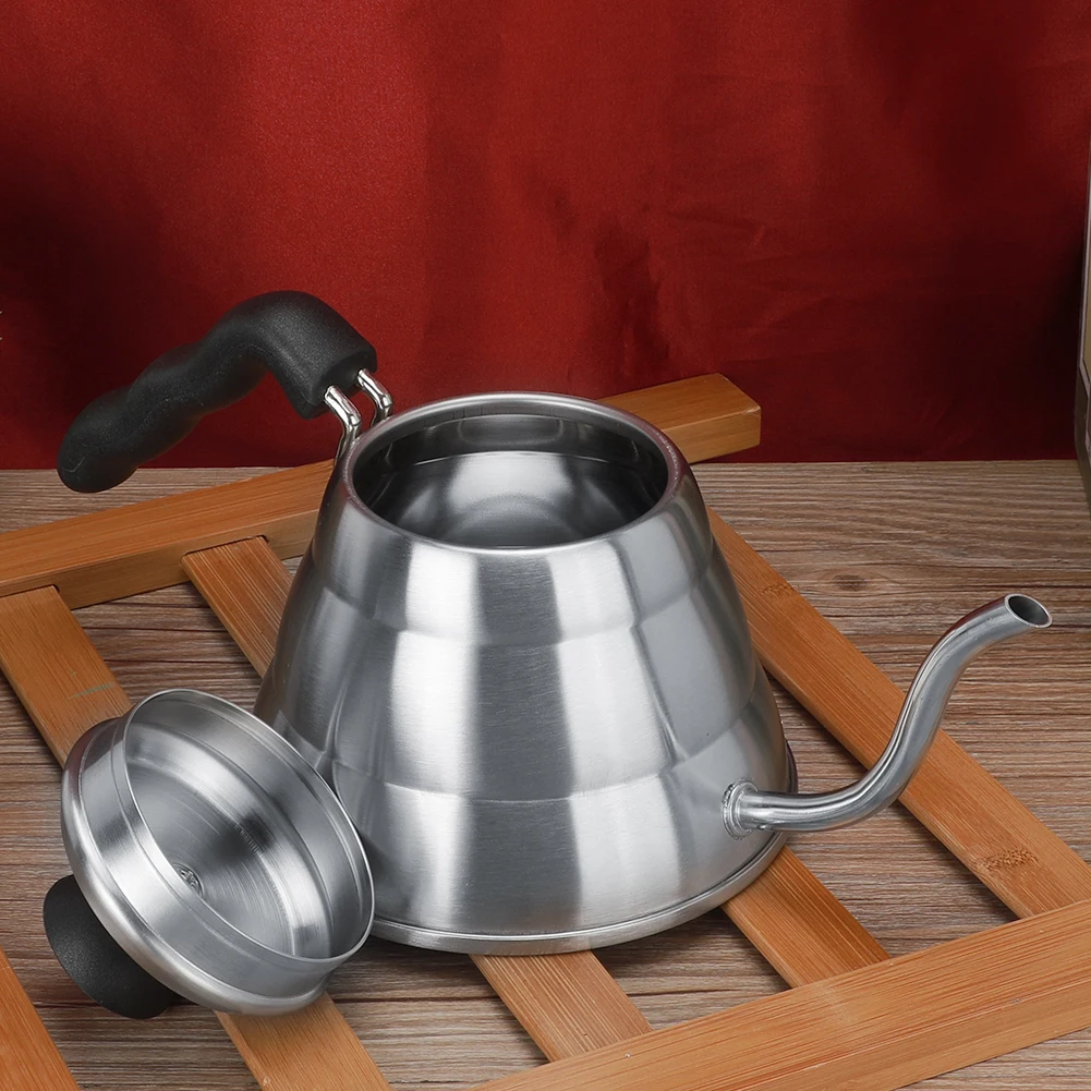 1L Water Kettle Stainless Steel Coffee Pot Hand Punch Coffee Pot kitchen Supplies
1L Water Kettle Stainless Steel Coffee Pot Hand Punch Coffee Pot kitchen Supplies