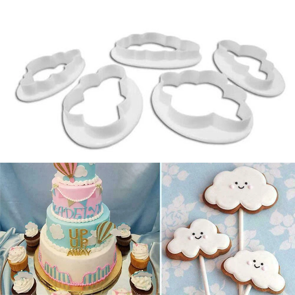 Cloud Shape Cookie Cutter Made 3D Printed Fondant For Cake Decorating Tools Bakeware Tools For Kitchen Dining 5PCS
Cloud Shape Cookie Cutter Made 3D Printed Fondant For Cake Decorating Tools Bakeware Tools For Kitchen Dining 5PCS
