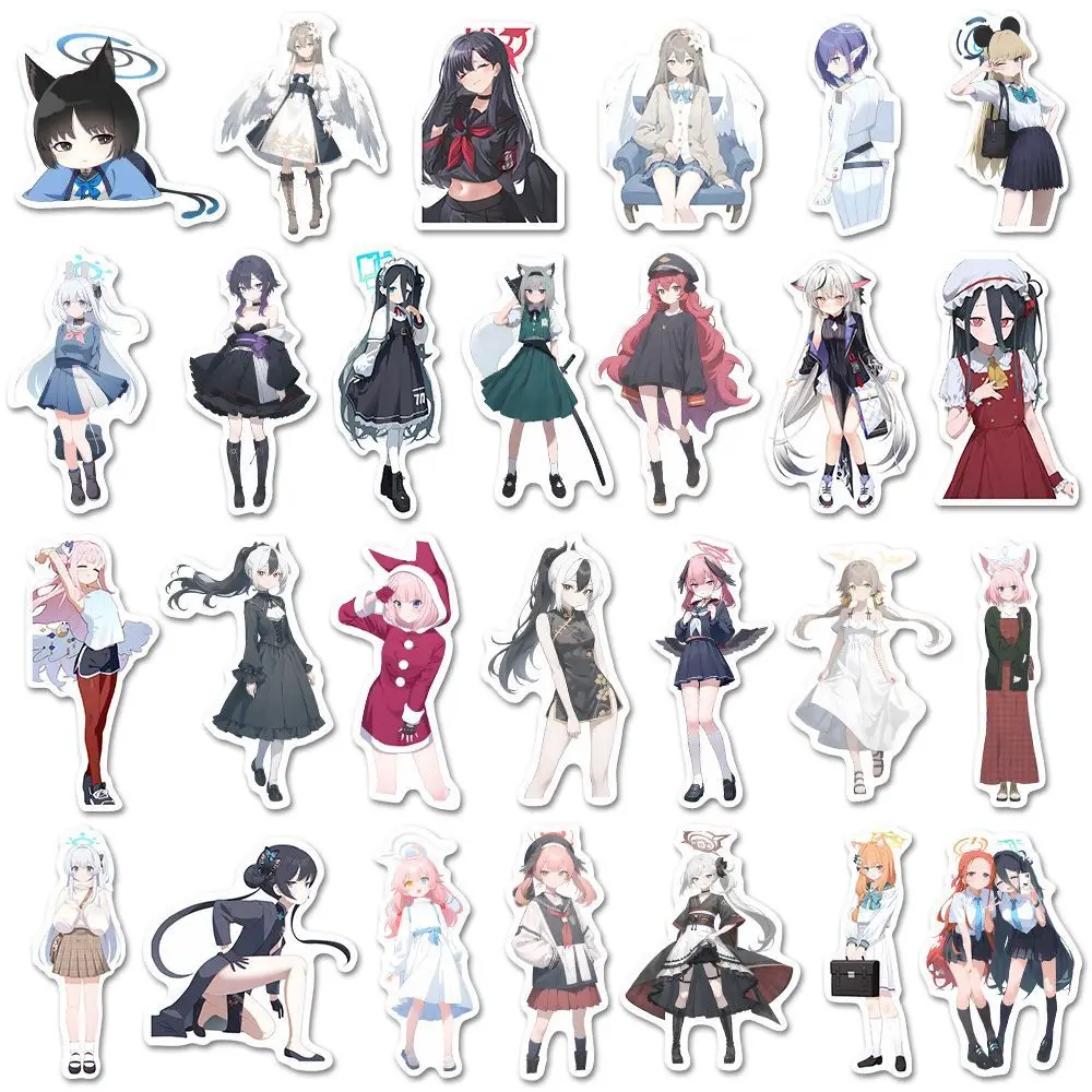 100PCS Anime Blue Archive Stickers Luggage Phone Guitar Laptop Skateboard Waterproof Graffiti Decals
100PCS Anime Blue Archive Stickers Luggage Phone Guitar Laptop Skateboard Waterproof Graffiti Decals
