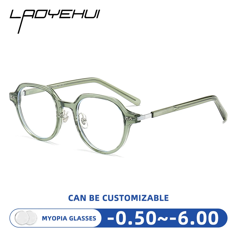 Fashion Round Rivet Myopia Eyeglass Dioptric -0.5~-6.0 Vintage Women Small Size Men Prescription Customisation Reading Glasses
Fashion Round Rivet Myopia Eyeglass Dioptric -0.5~-6.0 Vintage Women Small Size Men Prescription Customisation Reading Glasses