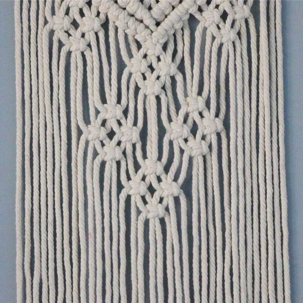 Handwoven European Style Macrame Tapestry - Bohemian Cotton Wall Art 3 S4592af93377441a0976b3d4f98e61354N