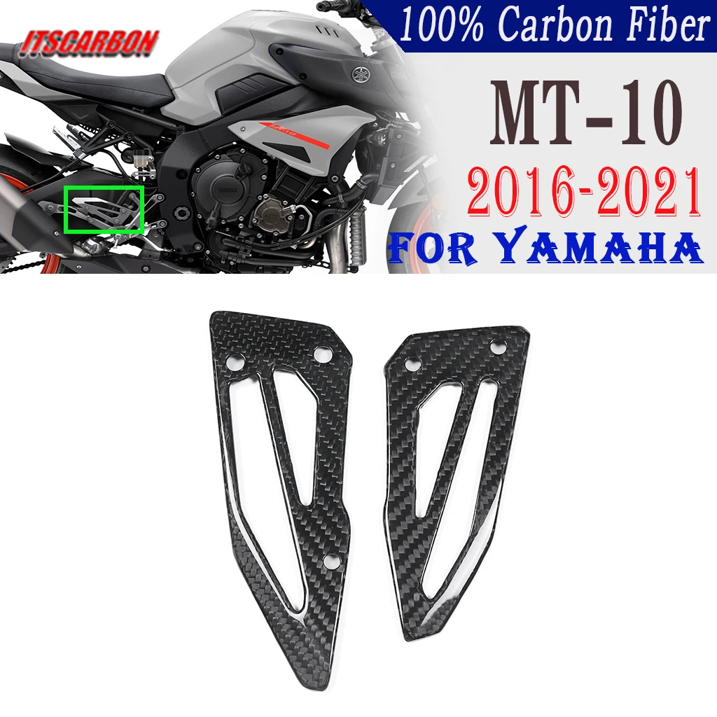 Real Dry Carbon Fiber Heel Plates Guards Foot Pegs Fairing Kits Accessories For Yamaha MT10 MT-10 FZ-10 2017 - 2019 2020 2021
Real Dry Carbon Fiber Heel Plates Guards Foot Pegs Fairing Kits Accessories For Yamaha MT10 MT-10 FZ-10 2017 - 2019 2020 2021
