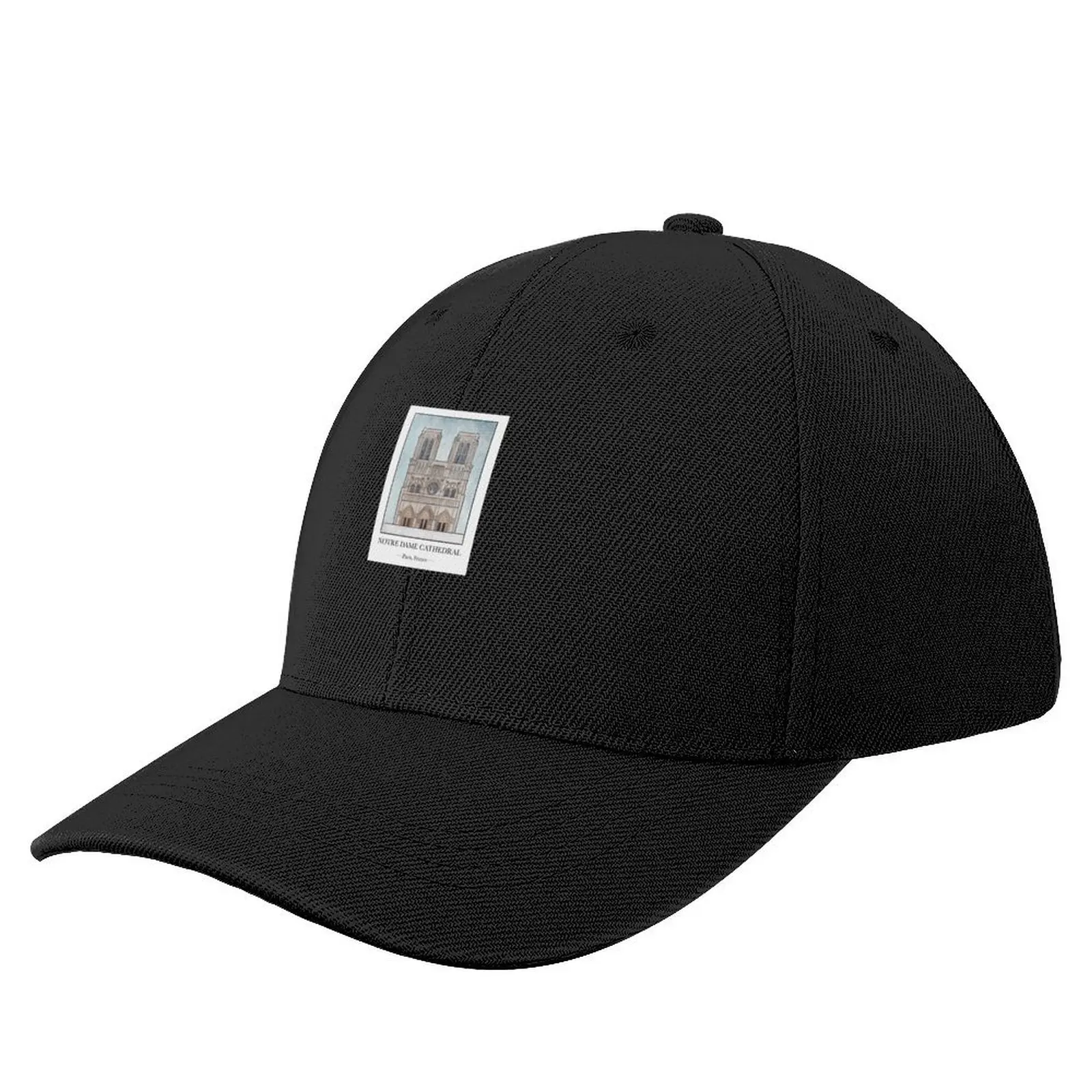 

Notre Dame Cathedral Baseball Cap Golf Cap Brand Man cap Trucker Elegant Women's Hats Men's