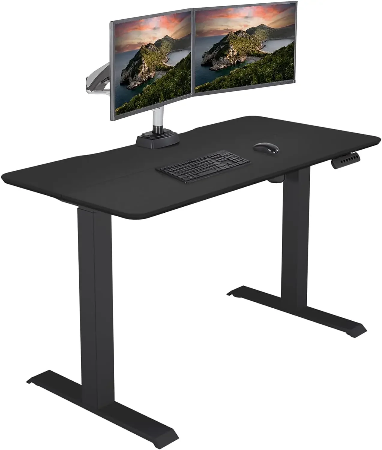 Essential Electric Standing Desk Adjustable Height - Home Office Desks with VariDesk Sturdy T-Legs & Quiet Motor
Essential Electric Standing Desk Adjustable Height - Home Office Desks with VariDesk Sturdy T-Legs & Quiet Motor