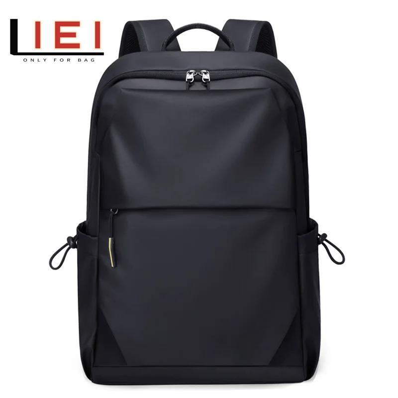 

Men's Backpack Large Capacity Travel Leisure Solid Color Laptops Backpack Fashion Men And Women Students Schoolbag
