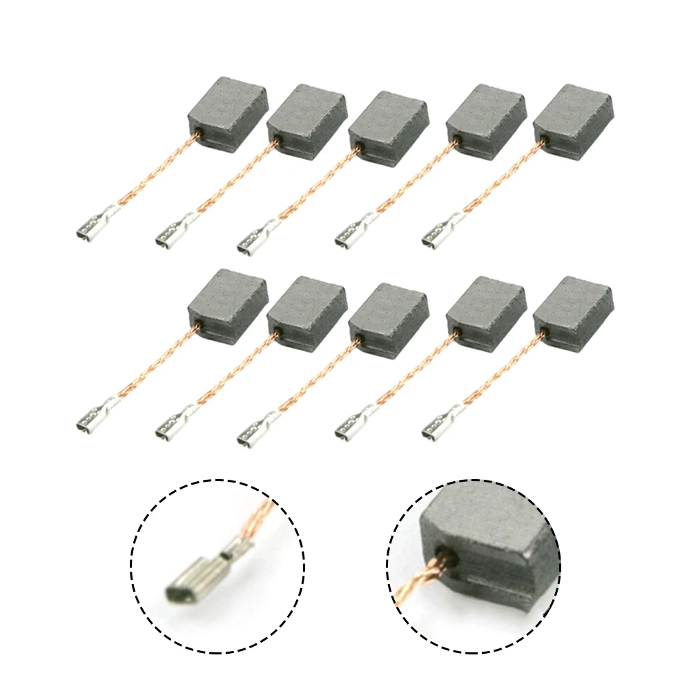 10 шт., сменные угольные щетки Для УШМ WU900, WU829, WU816, WU771, 6 × 11 × 15 мм, аксессуары для электроинструментов
10 шт., сменные угольные щетки Для УШМ WU900, WU829, WU816, WU771, 6 × 11 × 15 мм, аксессуары для электроинструментов