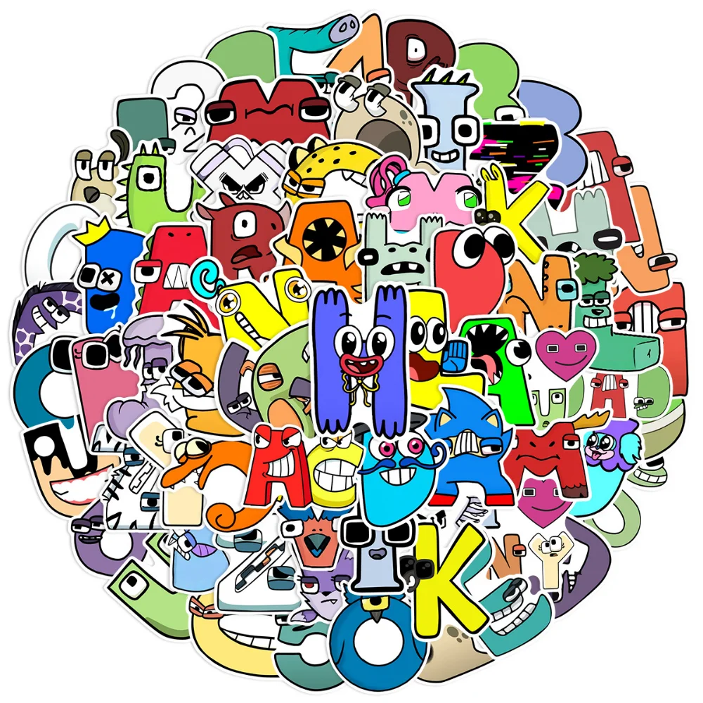 100PCS Alphabet Lore Stickers Laptop Suitcase Skateboard Guitar Phone Cartoon Stickers Kid Gift Toys
100PCS Alphabet Lore Stickers Laptop Suitcase Skateboard Guitar Phone Cartoon Stickers Kid Gift Toys