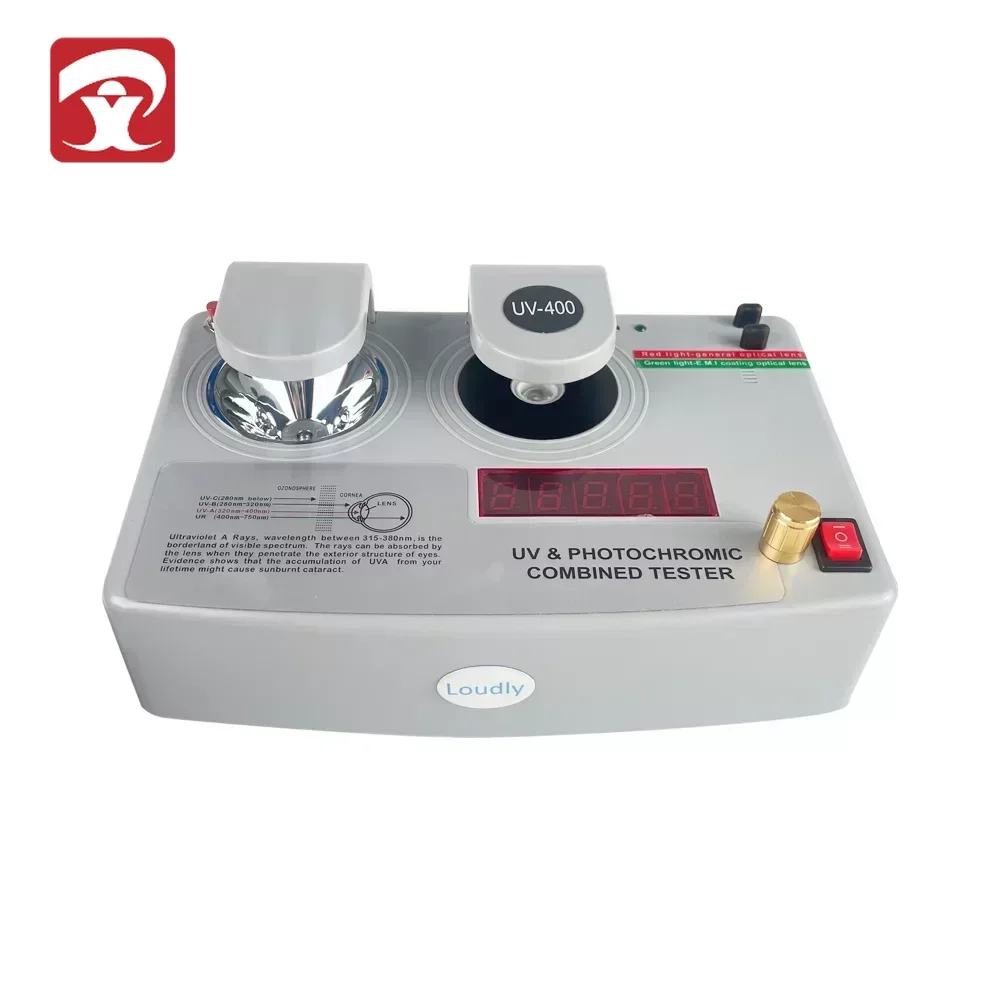 

Top Quality Photochromic Coating UV Lens Tester Detector Measurer Lens Testing Machine 3 Function in 1 Set UP-400A