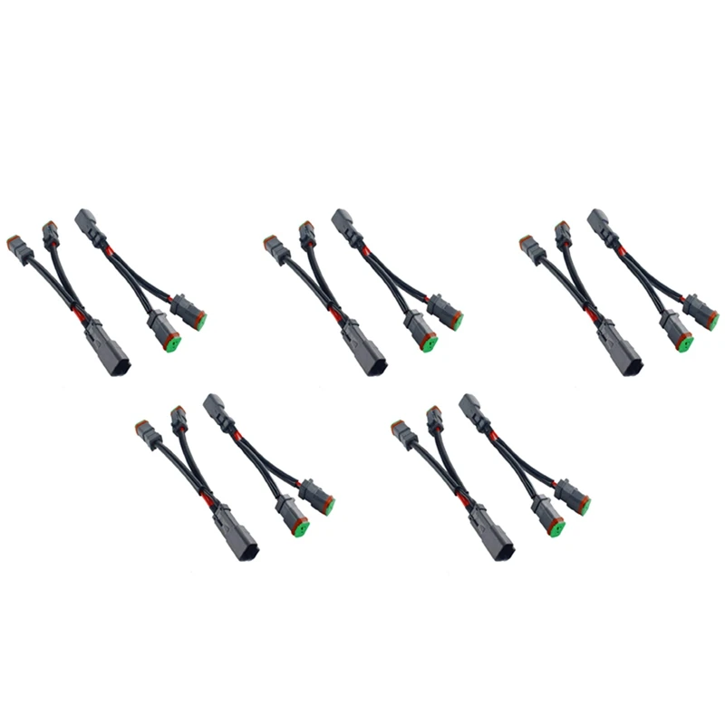 10X Y Type Leads Deutsch DT DTP 2 Pin Socket Adapter For LED Pod Work Light Retrofit Connectors Wiring Harness
10X Y Type Leads Deutsch DT DTP 2 Pin Socket Adapter For LED Pod Work Light Retrofit Connectors Wiring Harness