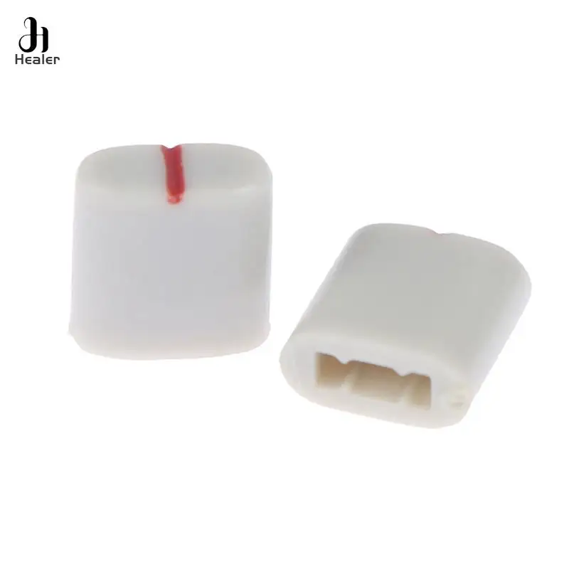 10pcs Equalizer Potentiometer Fader Cap / Hole 4MM Gray Red / Plastic Handle Straight Potentiometer Fader Knob Cap
10pcs Equalizer Potentiometer Fader Cap / Hole 4MM Gray Red / Plastic Handle Straight Potentiometer Fader Knob Cap
