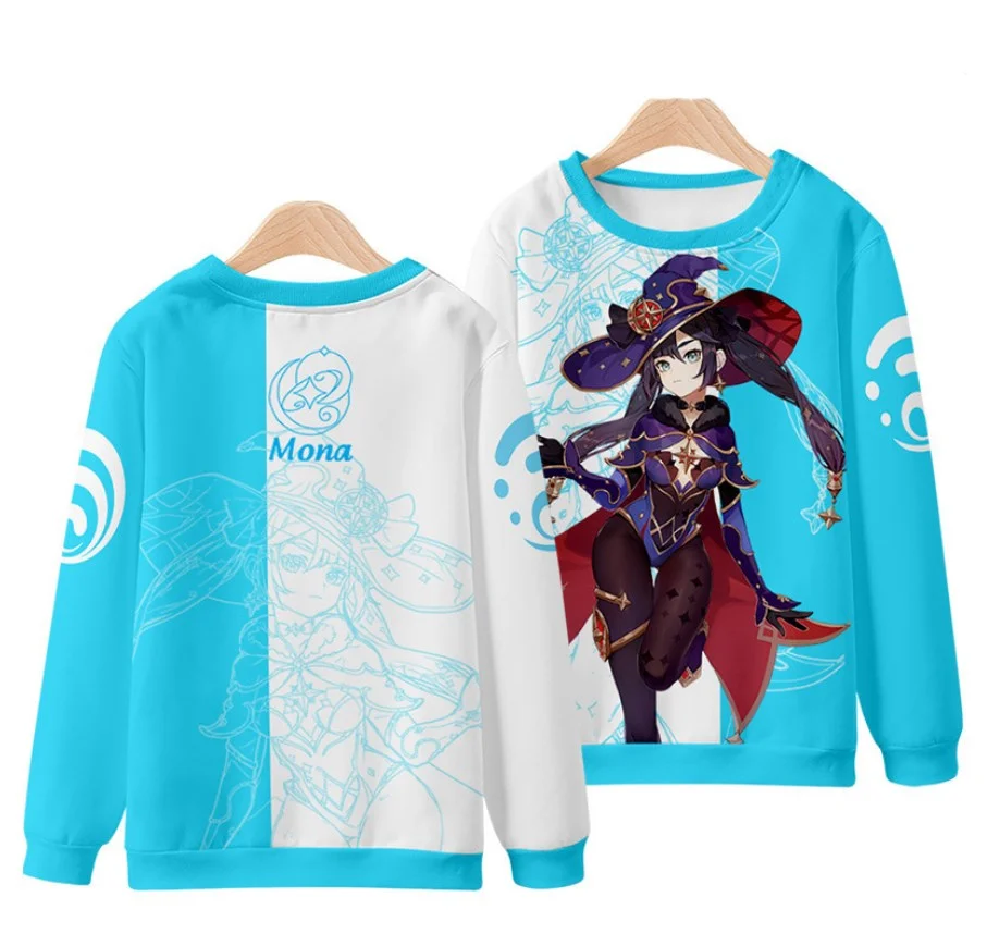 Genshin Impact Mona 3D Hooded Sweatshirt Tracksuit Harajuku Game cool Streetwear Fashion Clothes
Genshin Impact Mona 3D Hooded Sweatshirt Tracksuit Harajuku Game cool Streetwear Fashion Clothes