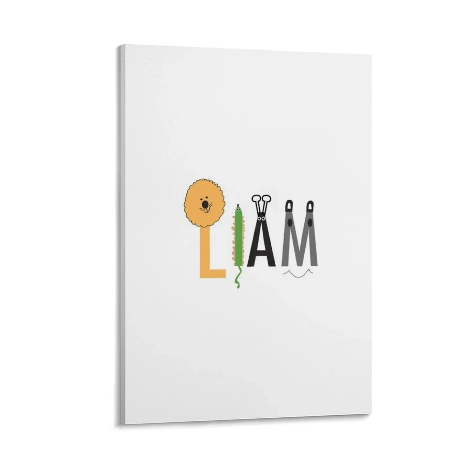Liam kids animal name Canvas Painting home decorations and organization wall decoration room decors aesthetic
Liam kids animal name Canvas Painting home decorations and organization wall decoration room decors aesthetic