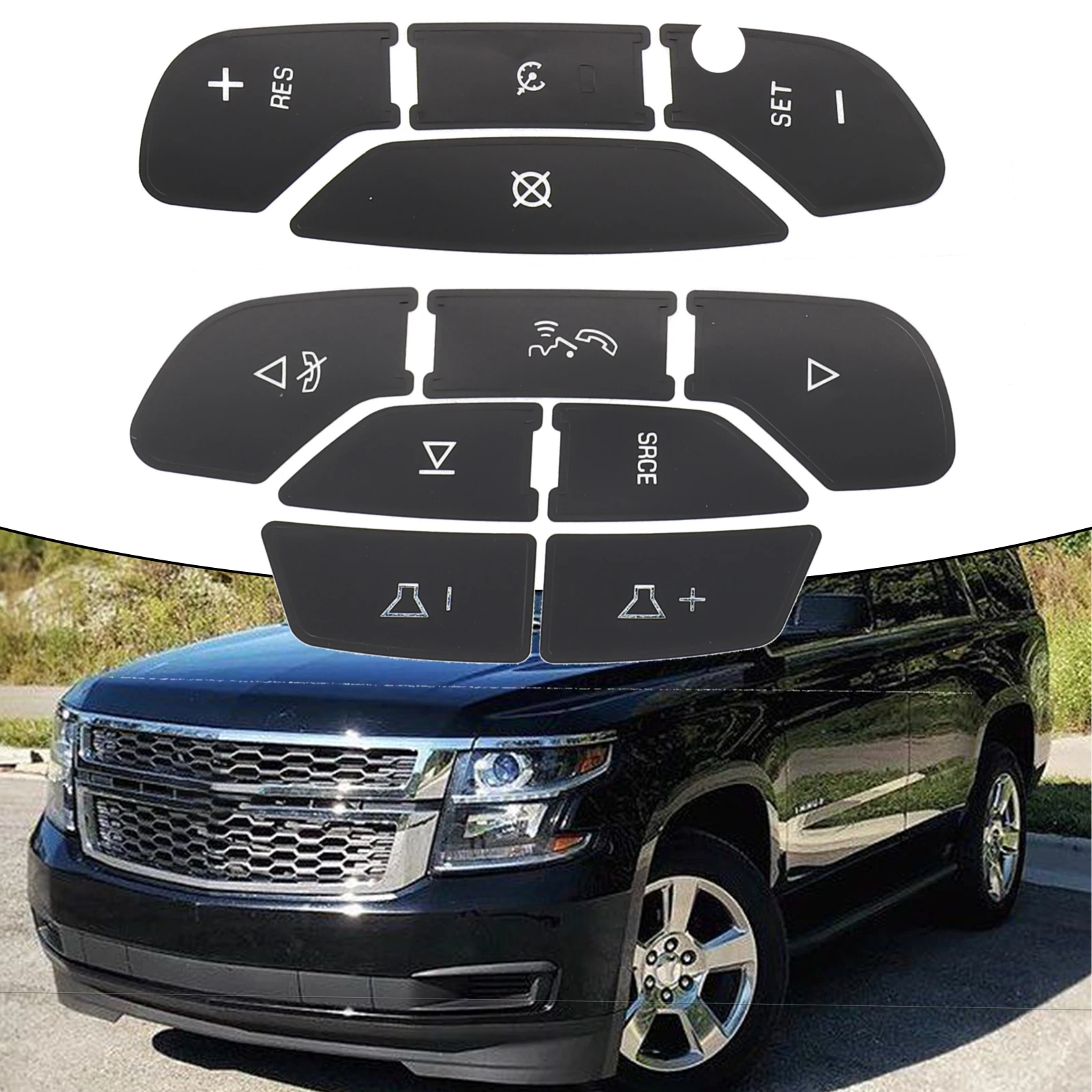 Steering Wheel Button Stickers Easy Installation Paper Plastic Plug-and-play Replacement Direct Fit Car Accessories
Steering Wheel Button Stickers Easy Installation Paper Plastic Plug-and-play Replacement Direct Fit Car Accessories