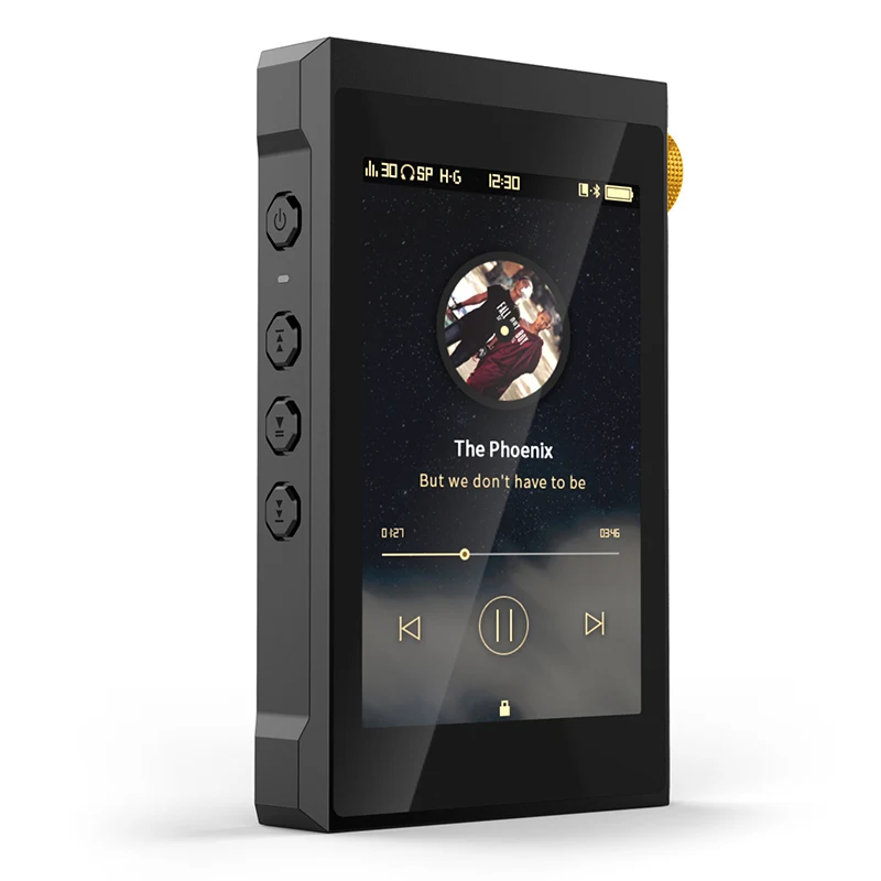 

Lossless MP3 Player, DSD High Resolution Digital Audio Music Player with Line Output, High-Res DAC Portable MP3 Player