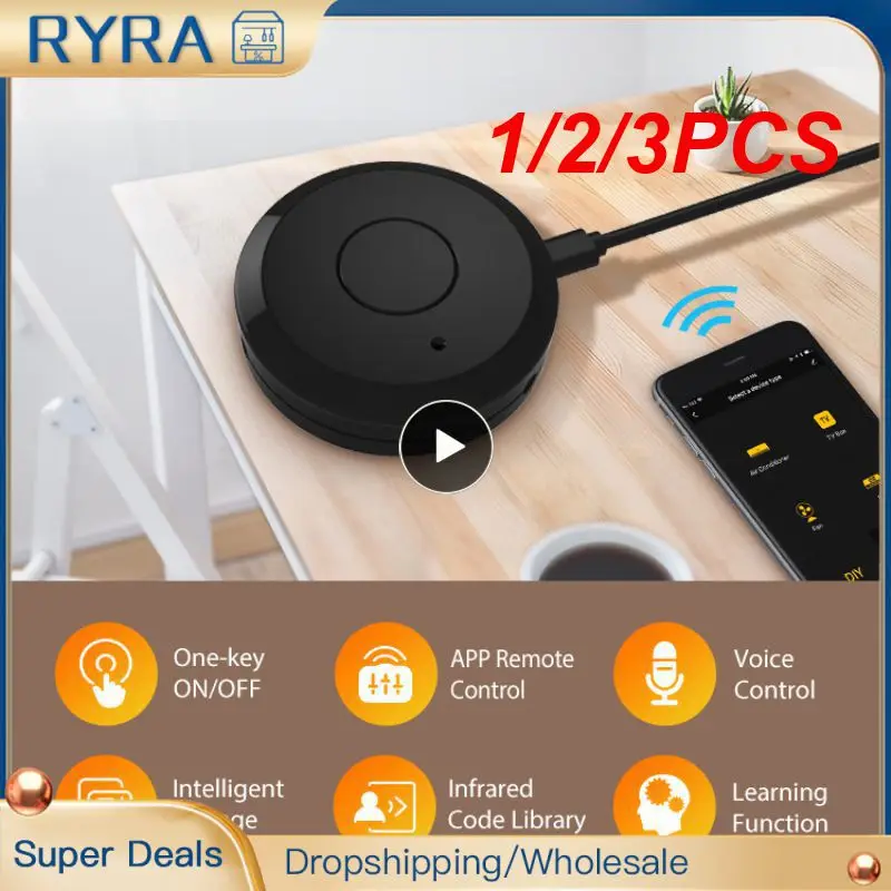 1/2/3PCS Tuya IR Remote Control Universal Controller WiFi Smart Life App Infrared Remote For TV DVD Smart Home For
1/2/3PCS Tuya IR Remote Control Universal Controller WiFi Smart Life App Infrared Remote For TV DVD Smart Home For
